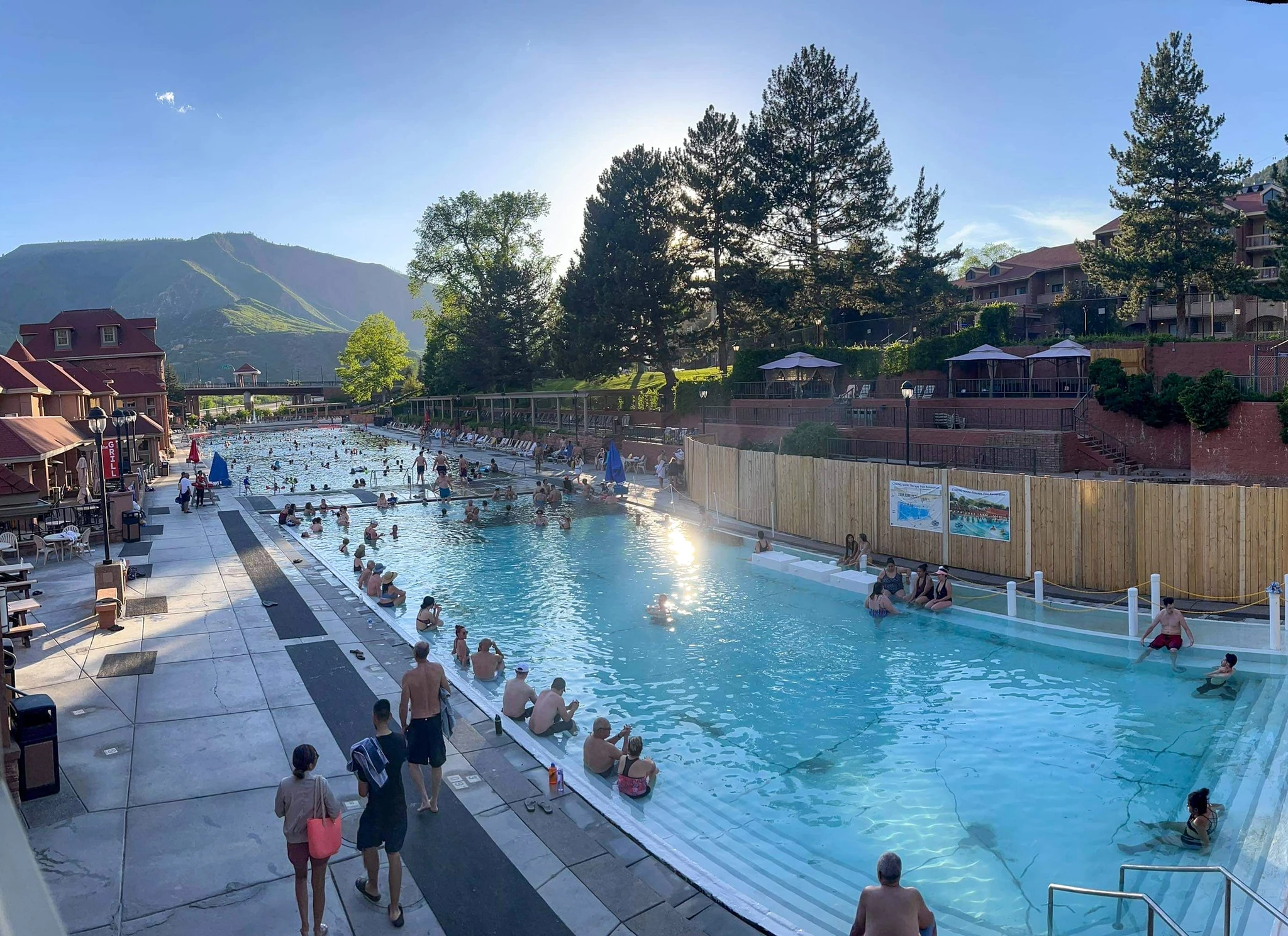 Colorado's Iconic Glenwood Hot Springs Therapy Pool Is Now Open