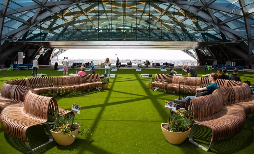 Did You Know You Could Golf And Play Cornhole At DIA?