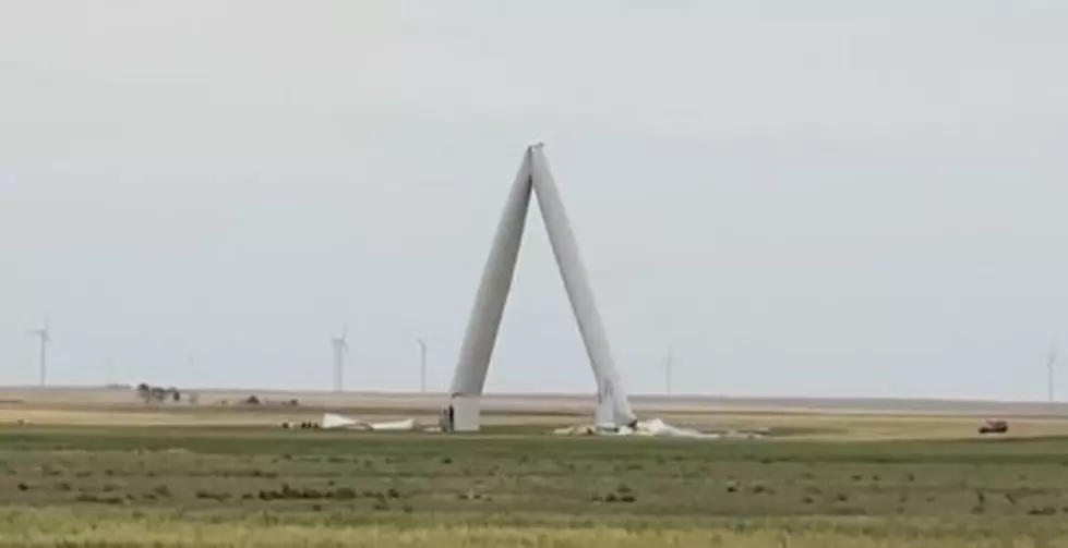 This Blows: Wind Turbine Snaps In Half In Colorado