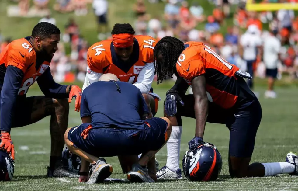 Brutal Broncos Season Ending Injury, Russell Wilson Reacts