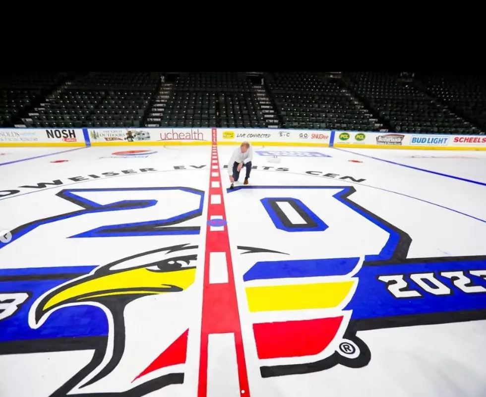 Watch: Ice Gets Built For 20th Season Of Colorado Eagles Hockey