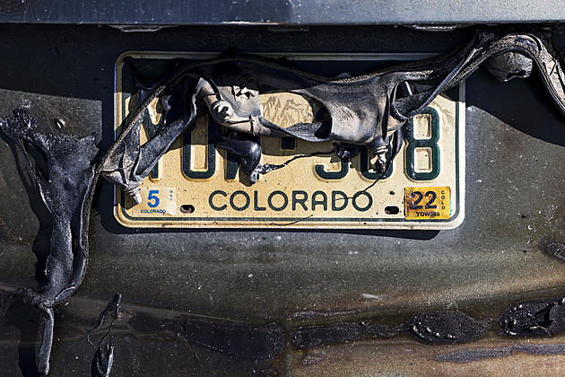 Colorado license plates used to tell you where the driver came