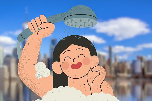 Doraemon Bathing in Hot Springs Mini Building Blocks 