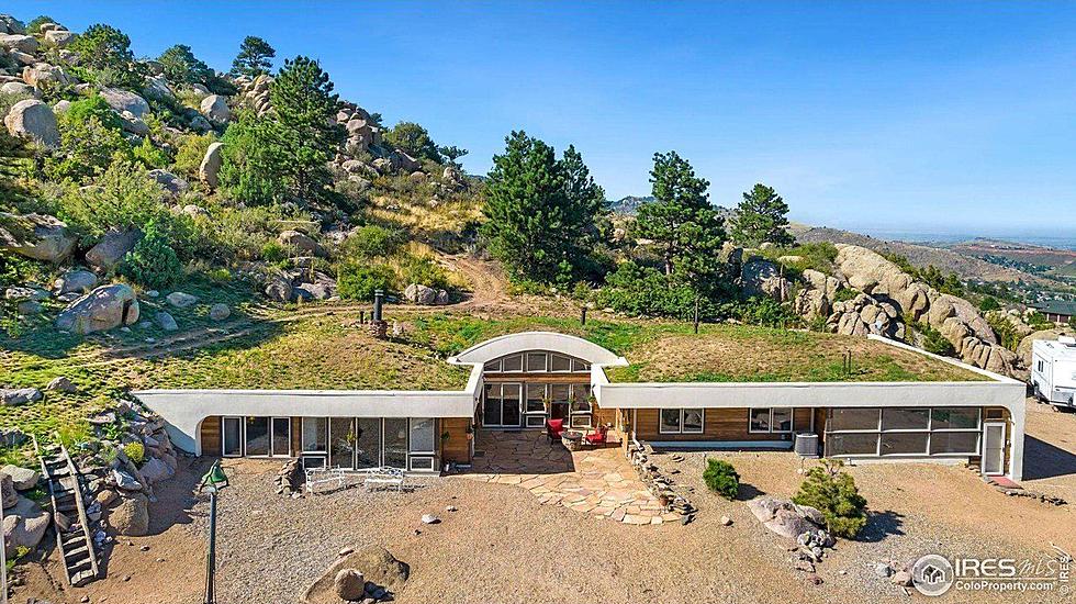 This Colorado Home is Built Into the Mountain Overlooking a Lake