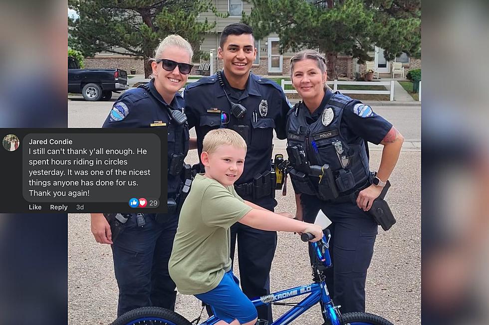 Loveland Police Gift New Bike to Boy Whose Was Stolen