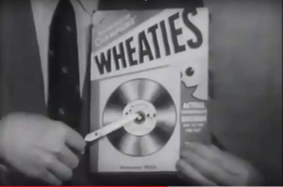 It’s The Best Thing Ever! A Bowl Of Wheaties AND A Mickey Mouse Record!