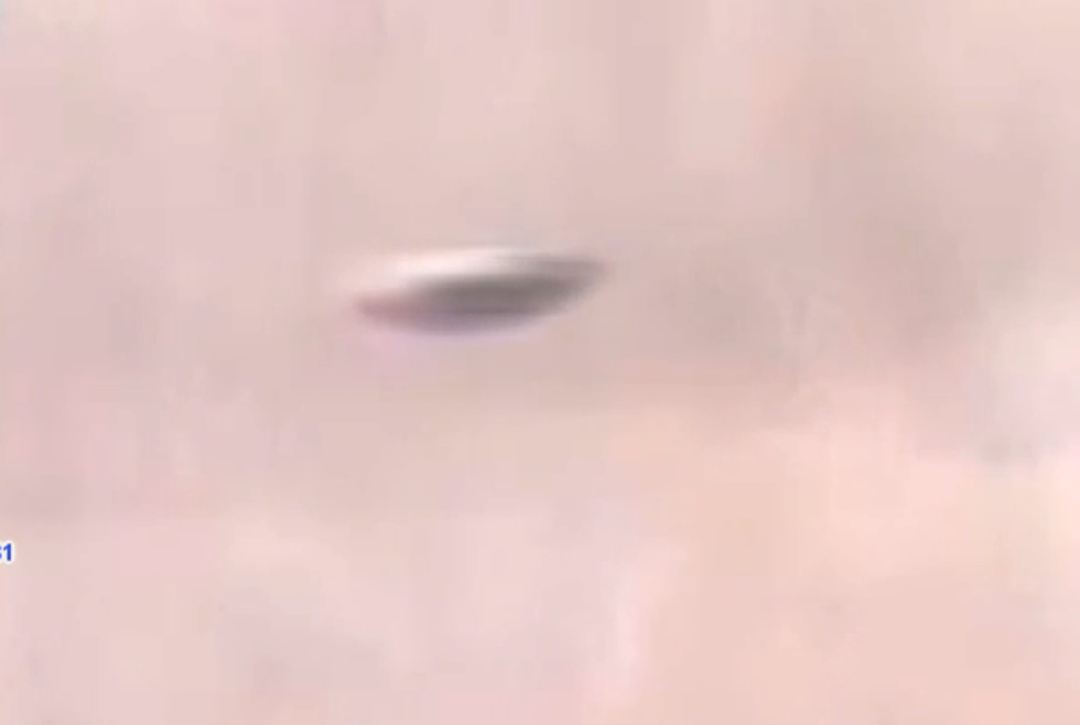 Here’s a UFO Caught on Video by a News Team
