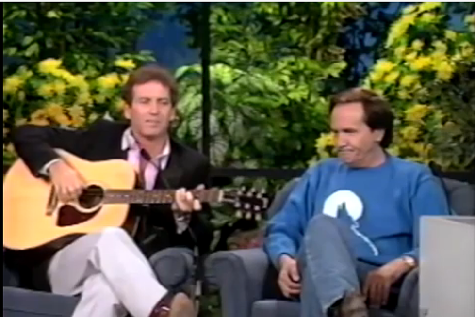Well This Should Be Fun. Roger Miller and Larry Gatlin Together, Pickin&#8217; and Grinnin&#8217;