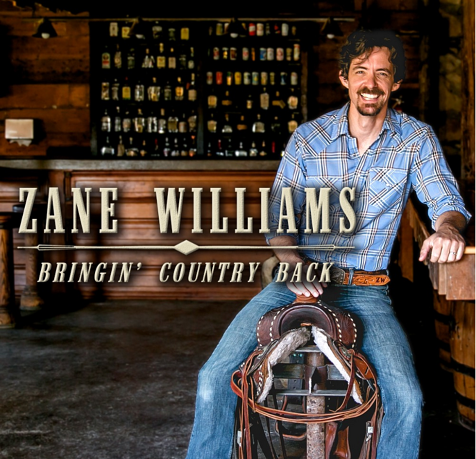 Zane Williams Is Doing His Best To Bring Country Back