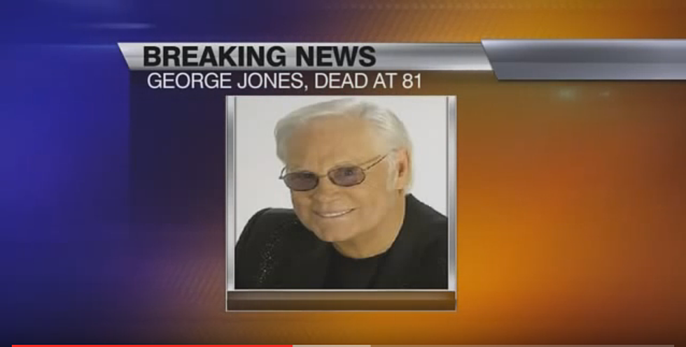 The Day George Jones Died