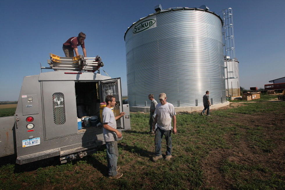 Farmer Rescued from Grain Bin