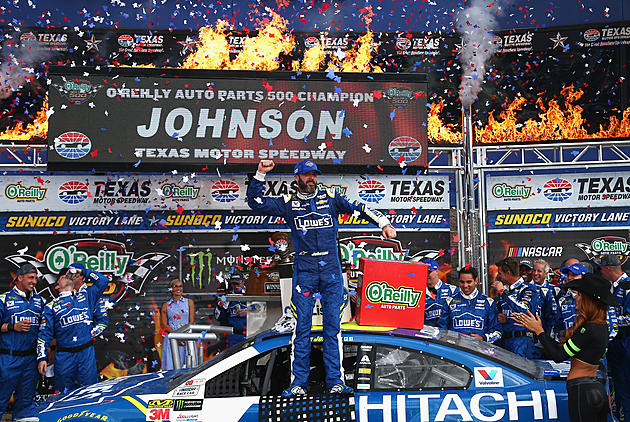Jimmie Johnson Wins NASCAR Race at Texas Motor Speedway