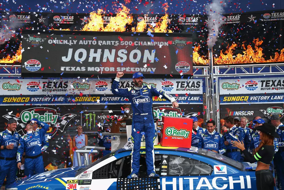 Jimmie Johnson Wins NASCAR Race at Texas Motor Speedway