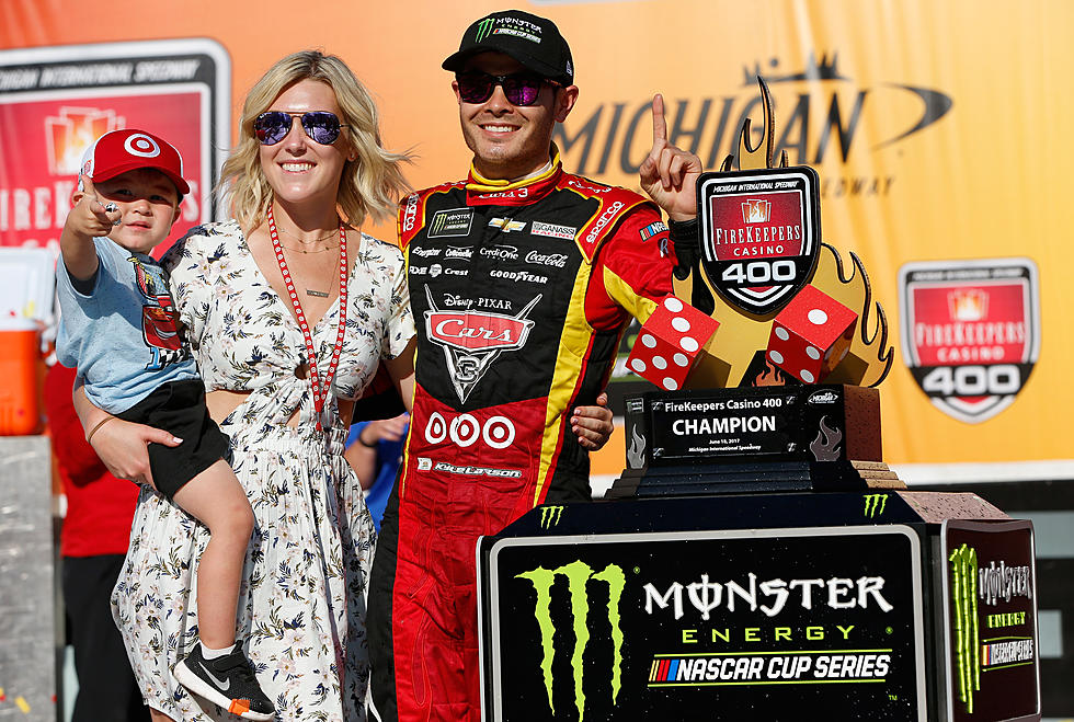 Larson Wins NASCAR Race