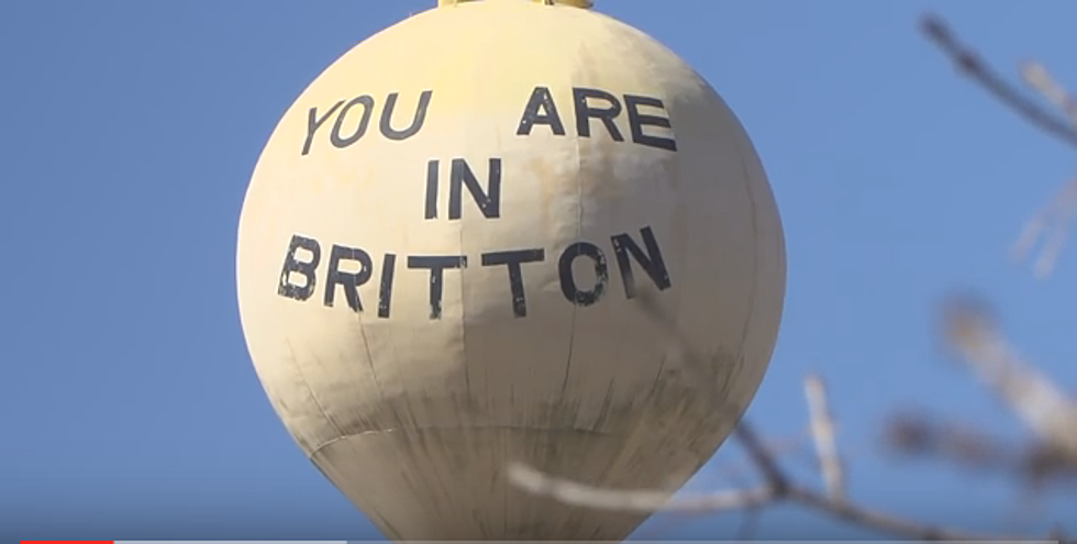 Britton Will Keep Landmark Water Tower ‘Smiley Face’
