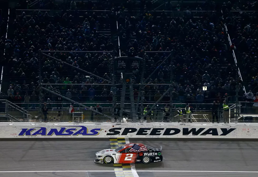 Brad Keselowski Wins NASCAR at Kansas Speedway