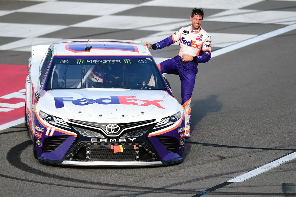 Denny Hamlin Wins NASCAR at Pocono Raceway