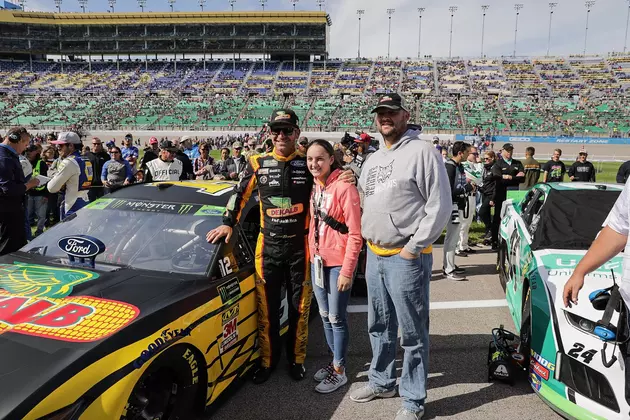 NASCAR Driver Clint Bowyer Presents Agriculture Scholarship