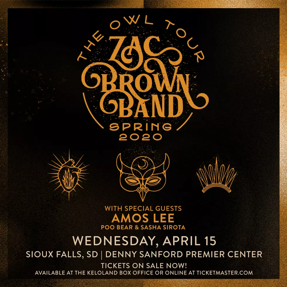 Zac Brown Band Coming To Denny Sanford Premier Center