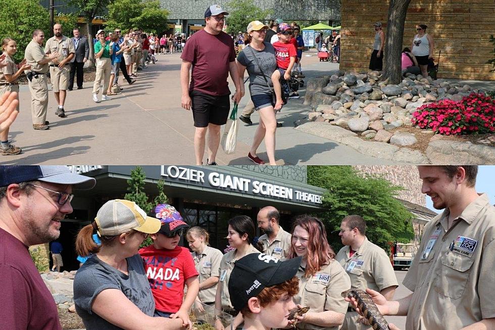 Omaha’s Zoo Welcomes One Millionth Visitor from…Sioux Falls!