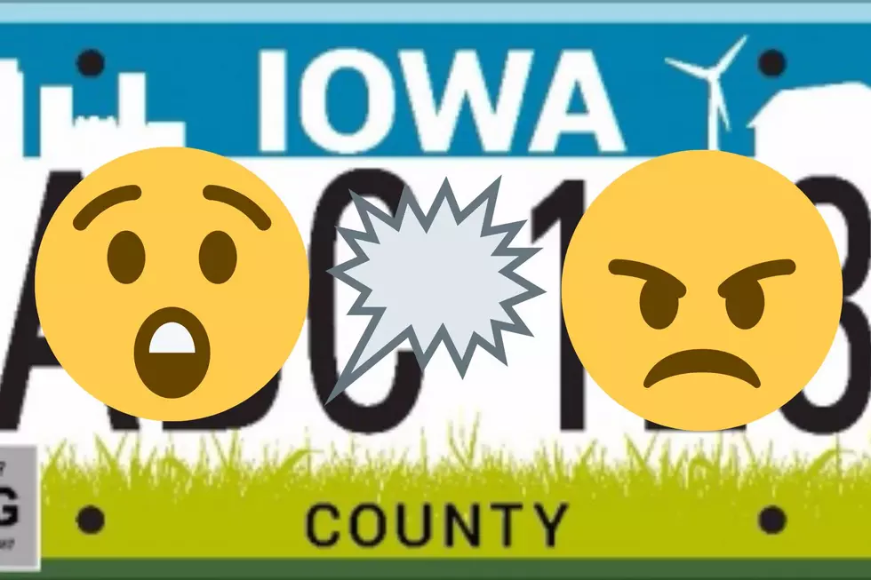 These 20 License Plates Are Banned in the State of Iowa