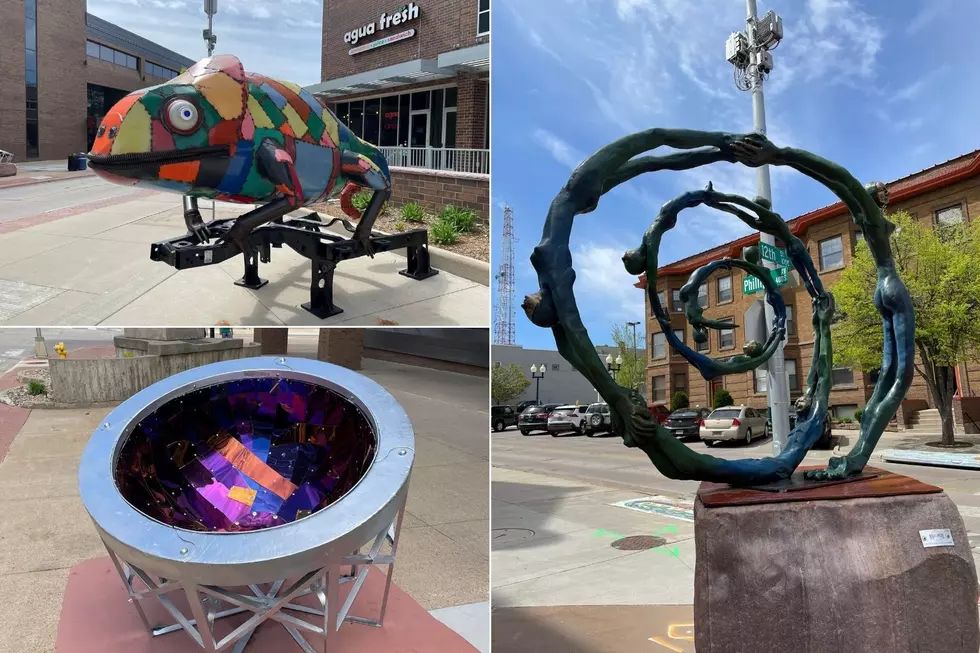 Take A Look At New Sculptures In Downtown Sioux Falls