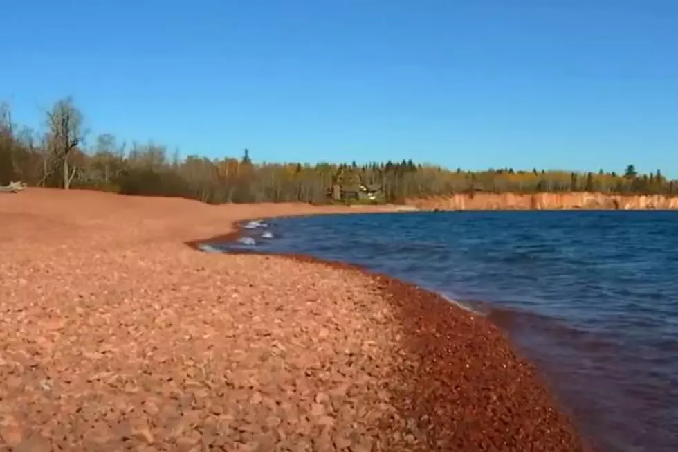 This Pink Minnesota Beach Sings When the Waves Come In