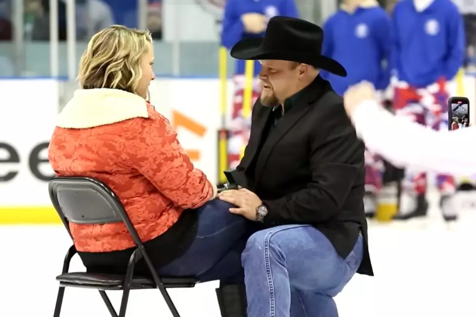 Huge Crowd Sees Iowa Man Slide Into His Wedding Proposal