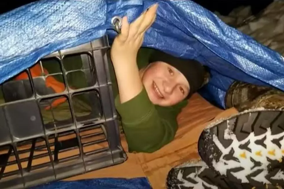 Minnesota Teen Has Slept in His Own Backyard for Three Years