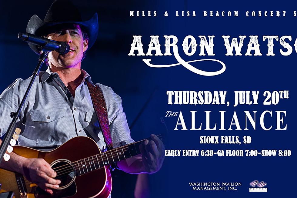 Aaron Watson Coming to the Alliance in Sioux Falls