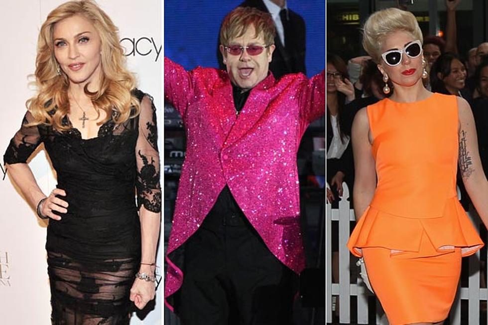 Elton John Slams Madonna, Praises Lady Gaga in New Interview