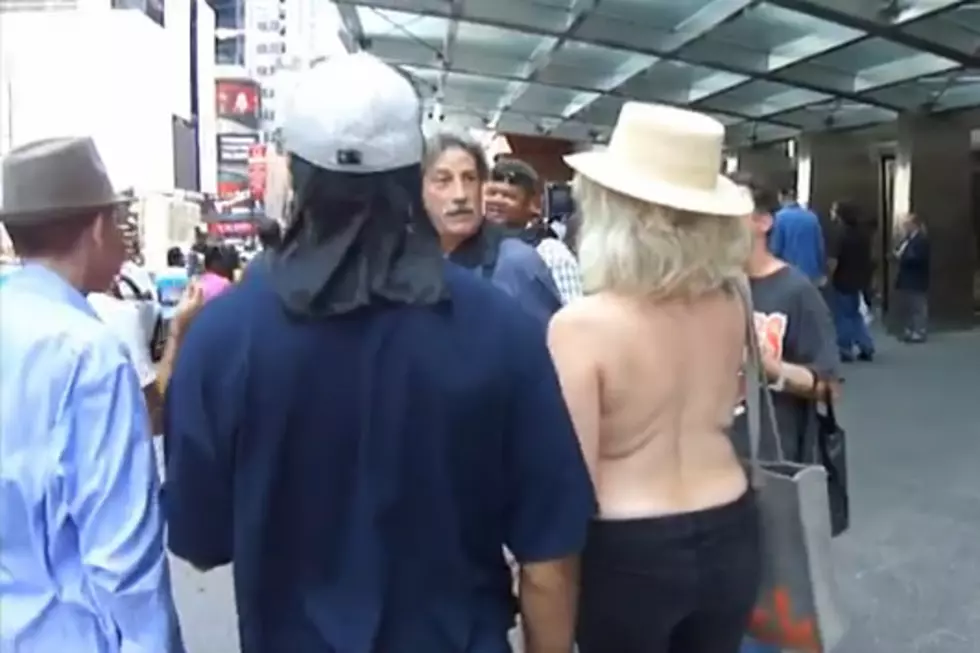 Topless Women Protest the Wearing of Shirts in NYC