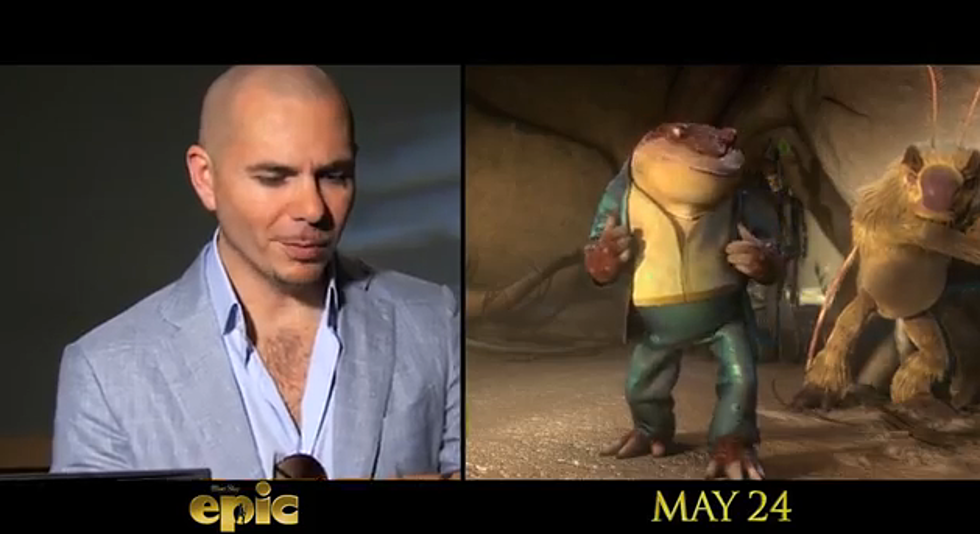 Pitbull is Bufo the Frog in the Animated Movie ‘Epic’ [VIDEO]