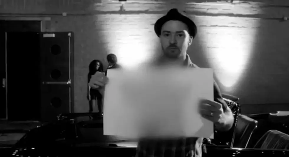 See Justin Timberlake’s Secret Message Video