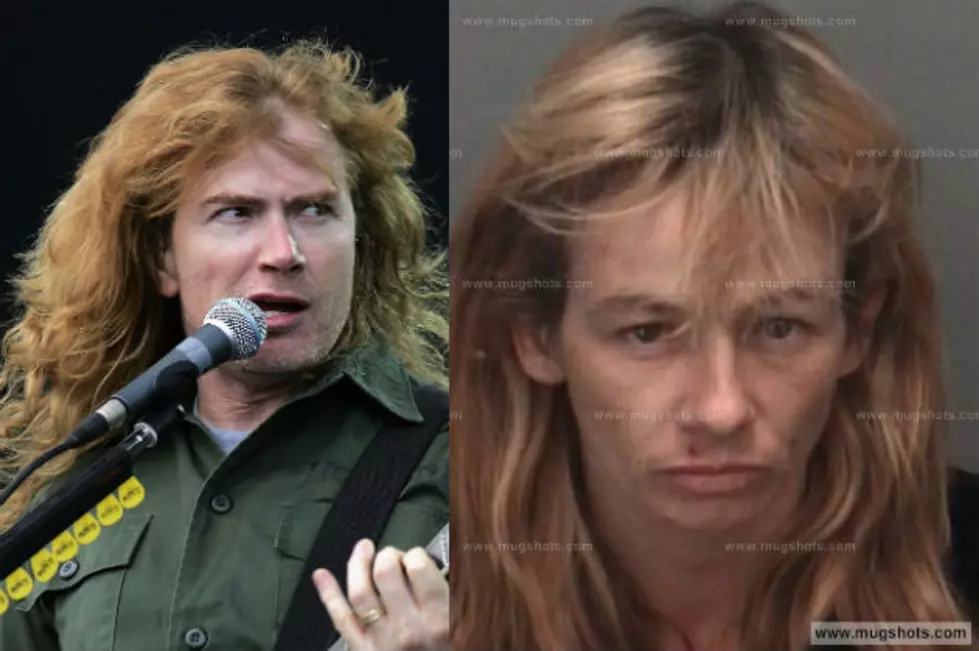 Dave Mustaine Look-a-like Chases Boyfriend with Knife