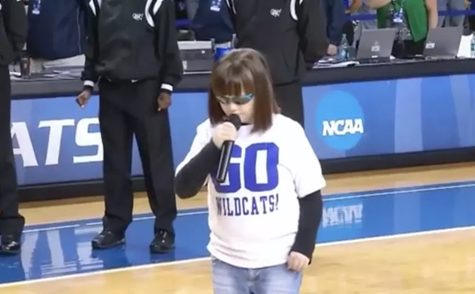 Watch Blind, Autistic 16-Year-Old Sing the National Anthem. Hint: She Kills It!