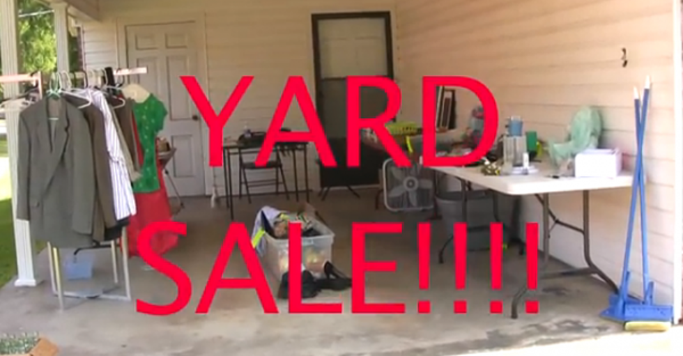 We Have Bottles, Other Stuff and Beanie Babies – Watch This Great Yard Sale Commercial