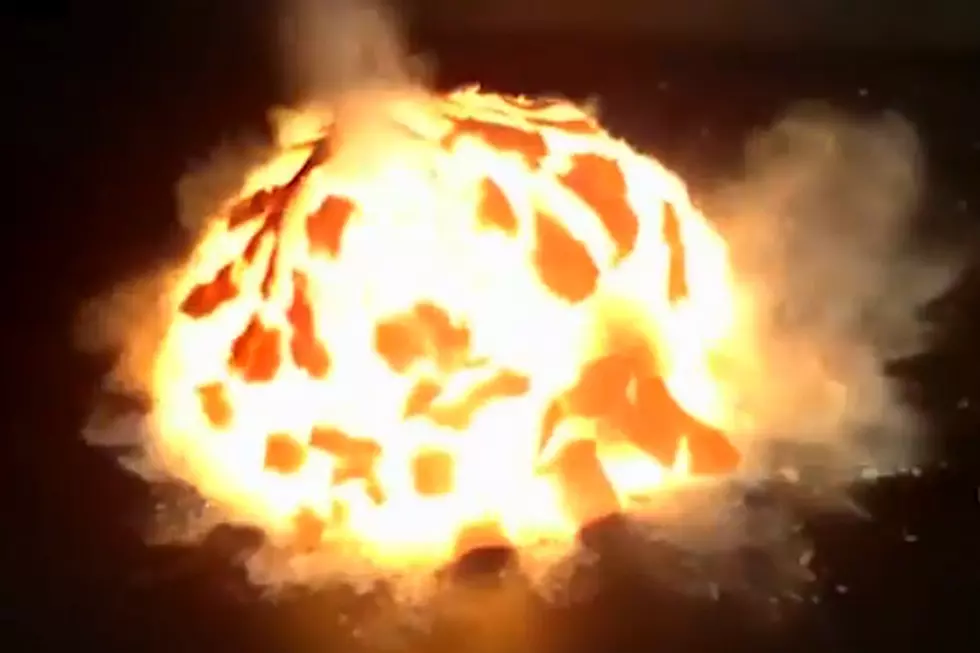 Sometimes it’s the Simple Pleasures in Life – Watch an Orange Explode in Slow Motion