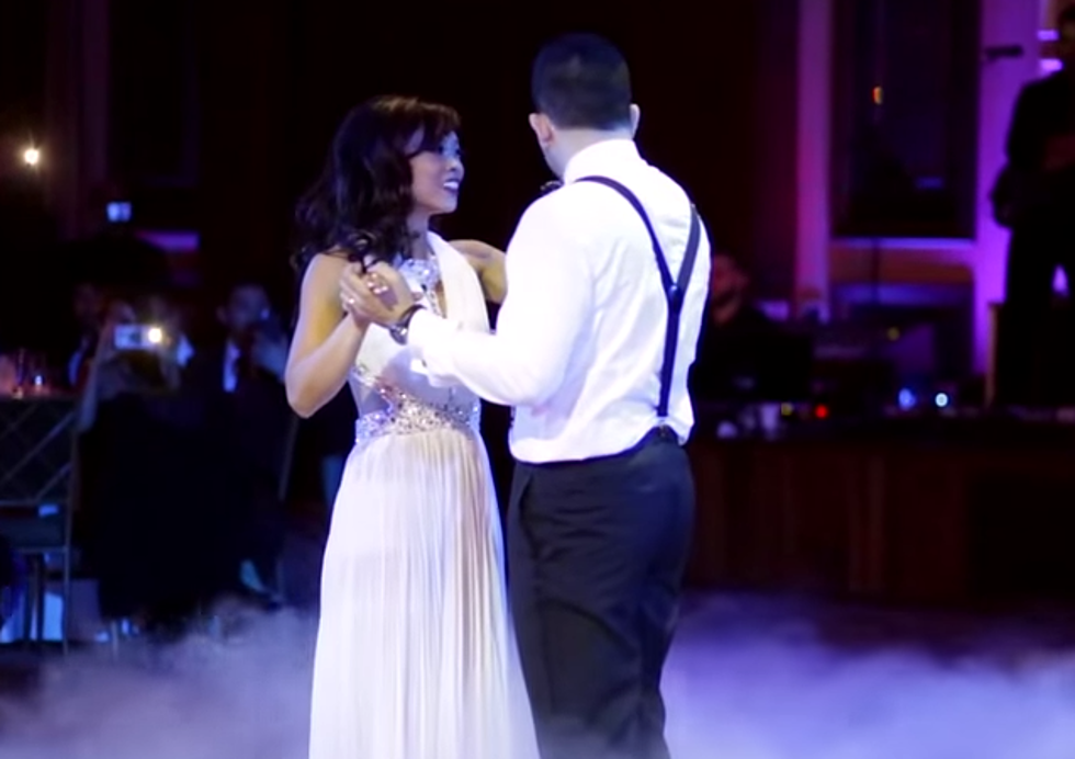 Couple Recreate Ed Sheeran’s ‘Thinking out Loud’ Video for First Dance
