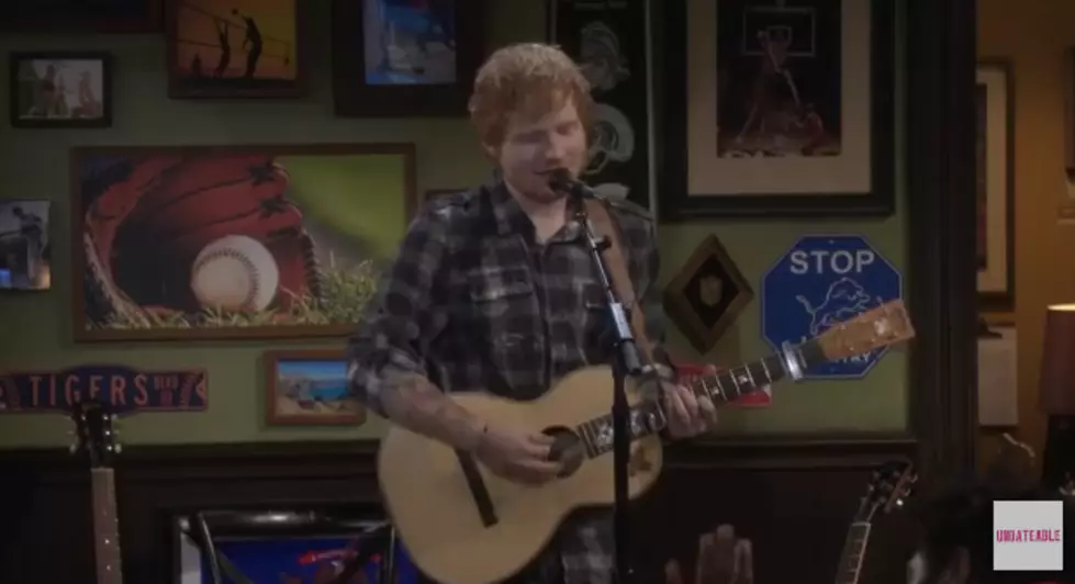 See Ed Sheeran&#8217;s Performances from NBC&#8217;s &#8216;Undateable&#8217; Live