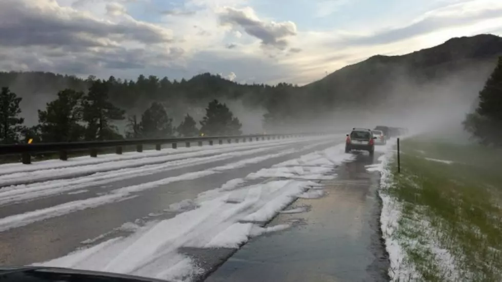 Four Inches of Hail Fell in the Black Hills