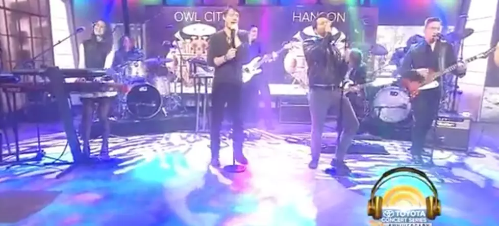 Owl City and Hanson on ‘The Today Show’