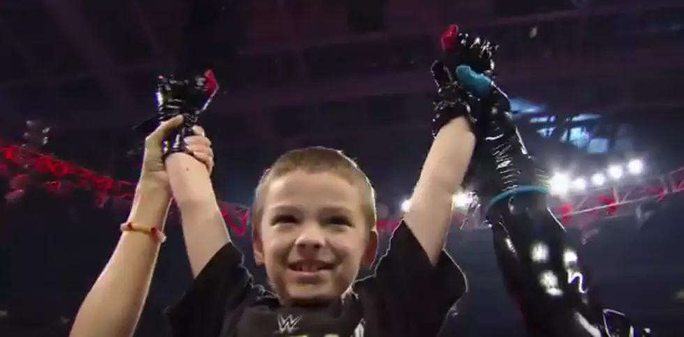 8-Year-Old Cancer Patient Signs WWE Contract