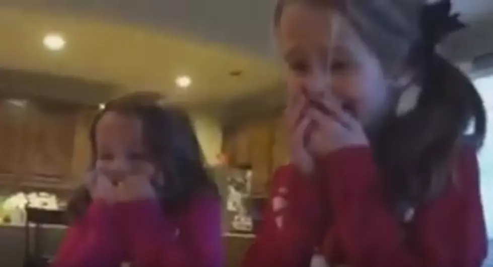 Three Little Girls Got an Amazing Surprise This Christmas: a New Baby Brother