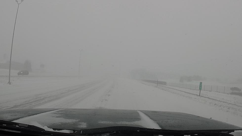 See the White Out Conditions on I-29 As It Was Closed