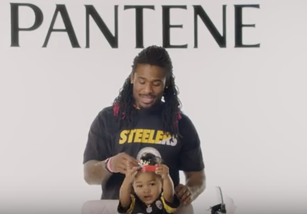NFL Dads Do Their Daughters Hair!