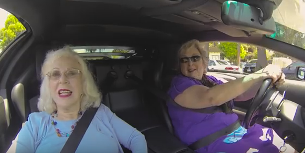 2 Grannies Take A Lamborghini For A Spin