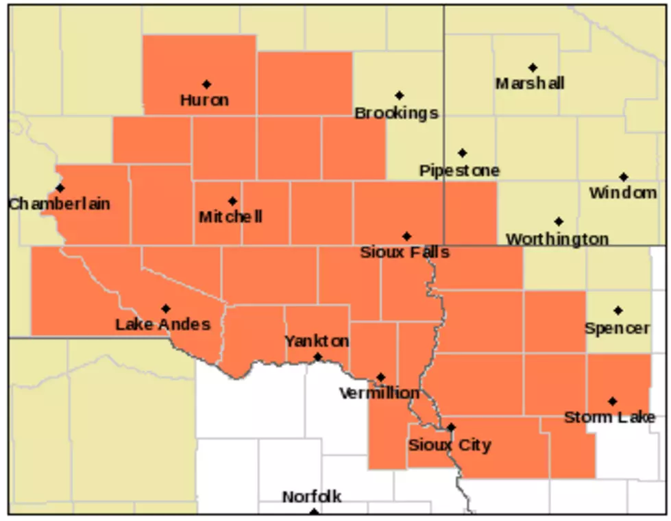 Heat Advisory Wednesday Afternoon For Sioux Falls