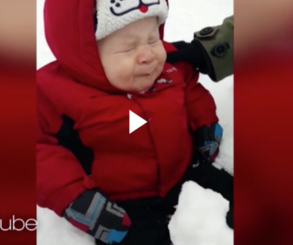 Babies Experience First Snow