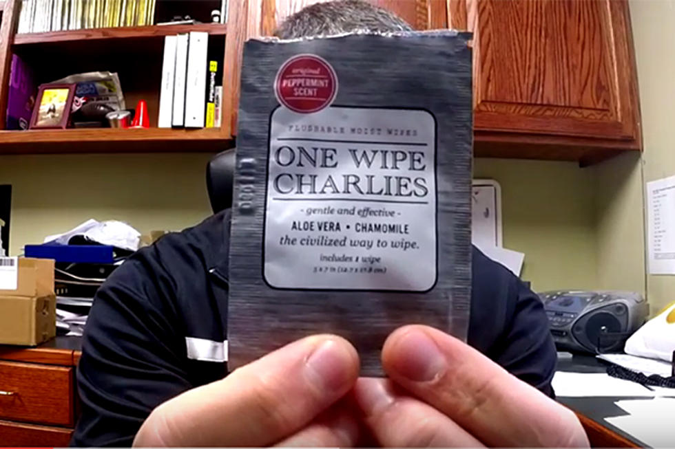 Andy’s Office: Andy Tries Out Moistened Man Wipes